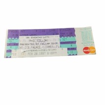 1997 Phil Collins Concert Ticket Stub &quot;An Evening With&quot; The Palace Tampa Bay FL - £18.63 GBP