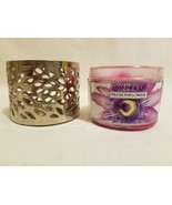 Bath Body Works Slatkin &amp; Co 1.3 oz. Mini Candle PASSION FLOWER + Metal ... - $13.85