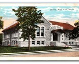 Library Building Webb CIty Missouri MO UNP WB Postcard V18 - $2.92