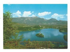 Jugoslavia Slovenia Lake Bled Island Julian Alps Aerial Panorama To 4X6 ... - £3.92 GBP