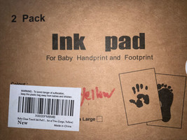 Clean Ink Pad for Baby Handprints and Footprints – Inkless Infant ... - £12.53 GBP