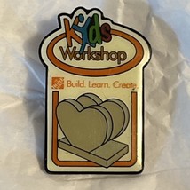 Home Depot Kids Workshop Corporation Company Advertisement Lapel Hat Pin... - $5.95