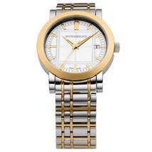 Burberry Bu1358 Heritage Silver Men&#39;s Wrist Watch - £382.85 GBP