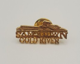 Sam&#39;s Town Gold River Laughlin Nevada Casino Advertising Goldtone Lapel ... - £13.07 GBP