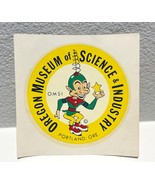 OMSI Portland, Oregon - Original Vintage 1960&#39;s Window Sticker Decal Sci... - €195,98 EUR