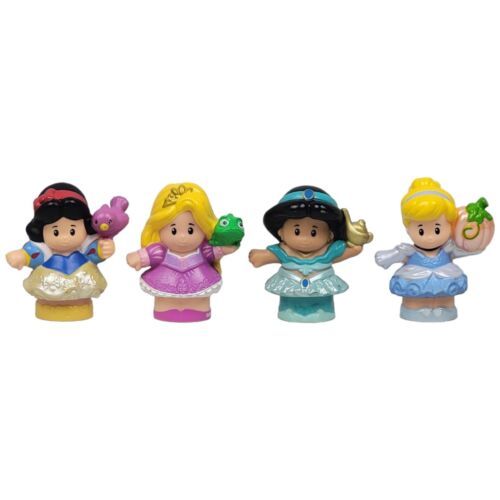 Disney Princess Little People Jasmine, Snow White, Cinderella & Rapunzel 2016 - $14.00
