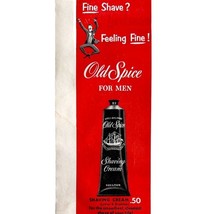 Old Spice Shaving Cream 1952 Advertisement Hygiene After Shave Vintage D... - $475.72 MXN