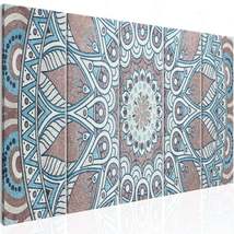 Tiptophomedecor Stretched Canvas Zen Art - Oriental Circle Narrow - Stretched &amp;  - £113.62 GBP