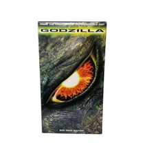 Godzilla VHS Video Monster Movie Science Fiction Sci Fi 1998 Giant Lizard - £7.00 GBP