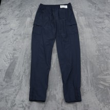 The North Face Pants Womens 2 Blue Elastic Waist Cargo Pockets High Rise... - $35.62