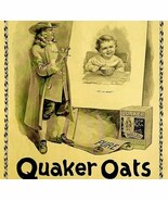 Quaker Oats Baby Portrait 1894 Advertisement Victorian XL Hot Cereal DWII11 - $922.17 MXN