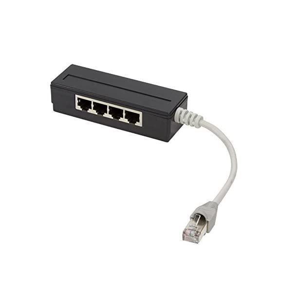 LogiLink MP0032 RJ45Modular Splitter (RJ45 Plug to 4x RJ45 Jacks)  - $41.00