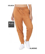  Womens Plus Size Sweatpants   Relaxed Fit Joggers - Almond 1XL, 2XL, 3XL - $30.69 CAD