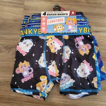 LankyBox Boxer Briefs Boys Small Multicolor 4 Pack Athletic New Underwear - $15.83