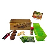 Herb Window Garden Gift Set- Complete windowsill herb Garden Growing kit... - €25,22 EUR