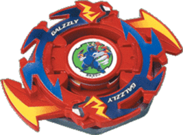 TAKARA Galzzly Original Series Spin Gear Beyblade A-9 - $180.00