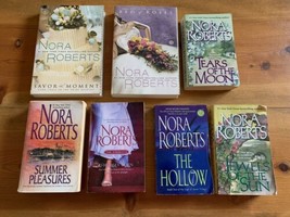 Nora Roberts Novels, Lot Of 7, Paperbacks, English - £12.54 GBP