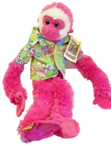 Plush Shake &#39;n Monkey 2008 Wild Republic Stuffed Animal w/ Tags 16 Inch Toy - $23.24