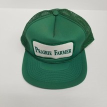 Vintage Prairie Farmer Magazine Green Snapback Mesh Trucker Hat, Large P... - £15.46 GBP