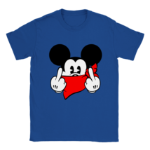 Funny Mickey Mouse shirt comic t shirt cartoon sarcastic hilarious disnay kid - £19.80 GBP+