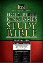 King James Study Bible Personal Size Edition - $65.00