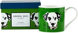 Tannex Animal Mug Dalmatian Dog with Gift Box Green 15 oz - £50.68 GBP