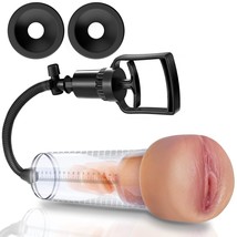 Vacuum Penis Pump, Manual Penis Enlarger For Male Erection &amp; Enhancement, Sex To - £23.91 GBP