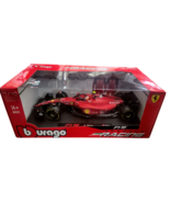 Bburago 1/18 Scale Ferrari Replica Model - Scuderia F1-75#55 - Carlos Sainz - $72.25