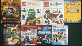 Lot Of 8 Lego Collectible Books - Ninja, Harry Potter, Transformers, Nexo - £6.22 GBP