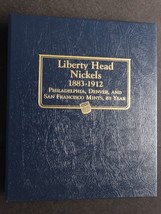 Whitman Liberty Head Nickel Coin Album Book Number 1 1883-1912 #9114 - £26.42 GBP