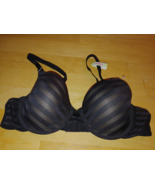 MAIDENFORM BLACK T-SHIRT UNDER-WIRE LIGHTLY PADDED BRA 36B-NWT-NICE - £10.29 GBP