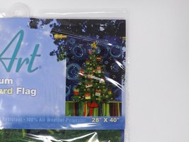 Breezeart Premium Standard Flag Mod Christmas Tree 28&quot; x 40&quot; - £11.00 GBP