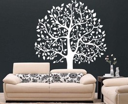 Huge Vinyl Sticker Big Tree Leaves Wall Furniture Glass Decal Deco Art Mural DIY - £35.19 GBP