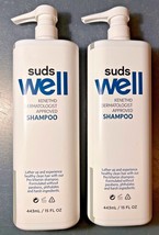 Qty-2 KenetMD Suds Well Dermatologist Approved Shampoo - Hyatt Exclusive 15oz Ea - £39.56 GBP