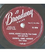 Jack &amp; Ceci Julian / Steve Marks - (Broadway Doo Wop 10&quot; 78 rpm EP) - $34.15