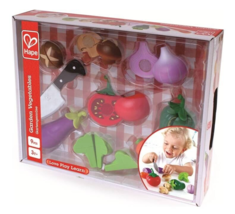 Hape G6943478025370 Kitchen Garden Vegetablea Food Playset, 8 Pcs (OPEN BOX) - $17.82