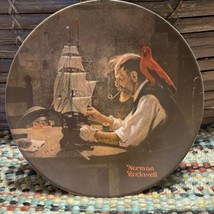 Norman Rockwell The Ship Builder Knowles Decorative Plate Bradex 84-70-3... - $8.91