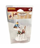 2006 Lemax Snow Fortress Figurines for Village - £18.50 GBP