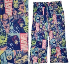 Marvel Avengers Soft Plush Tie Waist Minky Youth/Adult Lounge Sleep Pants (XL) - £11.86 GBP