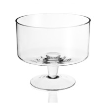 9 Mouth Blown Trifle Glass Bowl - £96.04 GBP