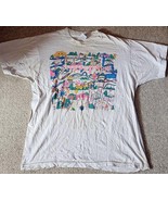 WORN Hershey Park Pennsylvania Graphic Fruit Of The Loom T-Shirt Adult X... - £14.08 GBP