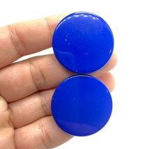 vintage lucite clip on earrings - $9.96