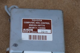 Toyota 4runner 4x4 4WD Transfer Case Control Module Computer 89533-35170