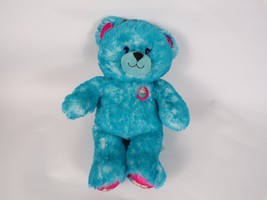 Build A Bear Workshop Blue Teal Cupcake Bear Sprinkles 16&quot; Plush RETIRED... - £10.27 GBP