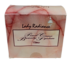 VINTAGE LADY RADIANCE BEAUTY SYSTEM 4 BOXED JARS MOISTURIZER CONTOUR CRE... - £11.85 GBP