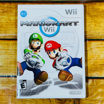 Mario Kart Wii Nintendo Wii  Original Case &amp; Manual No Game Disc - £7.72 GBP