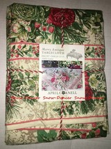 April Cornell Merry Antique Tablecloth 100% Cotton  60 x 120 - £47.17 GBP