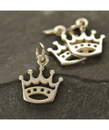  Sterling Silver Crown Charm 16x11mm - $18.90 CAD