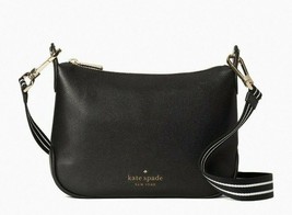 New Kate Spade Rosie Small Crossbody Pebbled Leather Black - £90.00 GBP