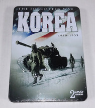 Korea The Forgotten War (DVD, 2007) Box Set with Collectors Tin New Sealed - £12.55 GBP
